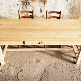 Table de ferme vintage