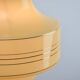 Vintage Beige/Yellow Glass Pendant Lamp