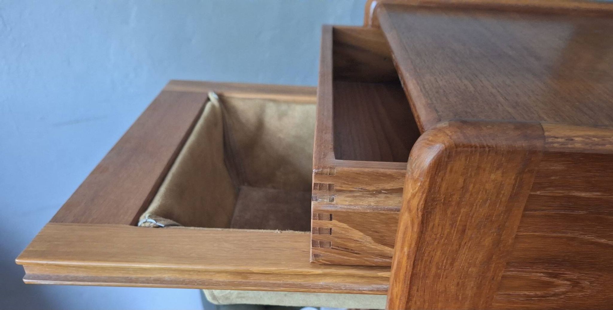 Vildbjerg teak multifunction serving bar cart, Denmark 1960s