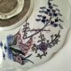 Desvres faience plate – Decoration on both sides – Circa 1890-1910