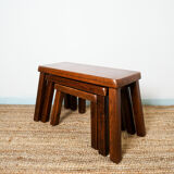 Oak nesting tables