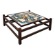 Teak and ceramic coffee table 1970