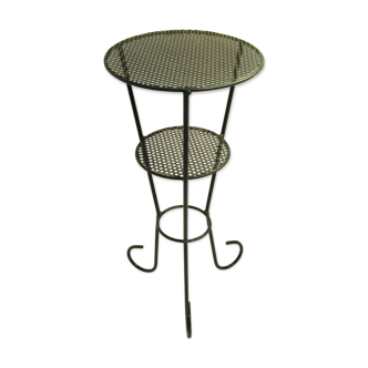 Sellette porte-plante en metal vintage 1960
