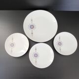 Vintage Bareuther Waldsassen dessert service 1970s