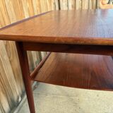 Vintage teak side table – Scandinavian design – 1960s