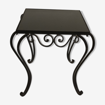 Side table / piece of wrought iron sofa