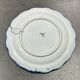 Vintage Hispano-Moresque Earthenware Plate – Geometric Pattern