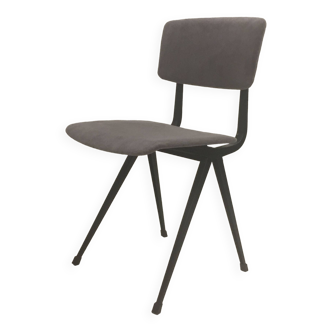 Result Friso Kramer chair reupholstered in gray