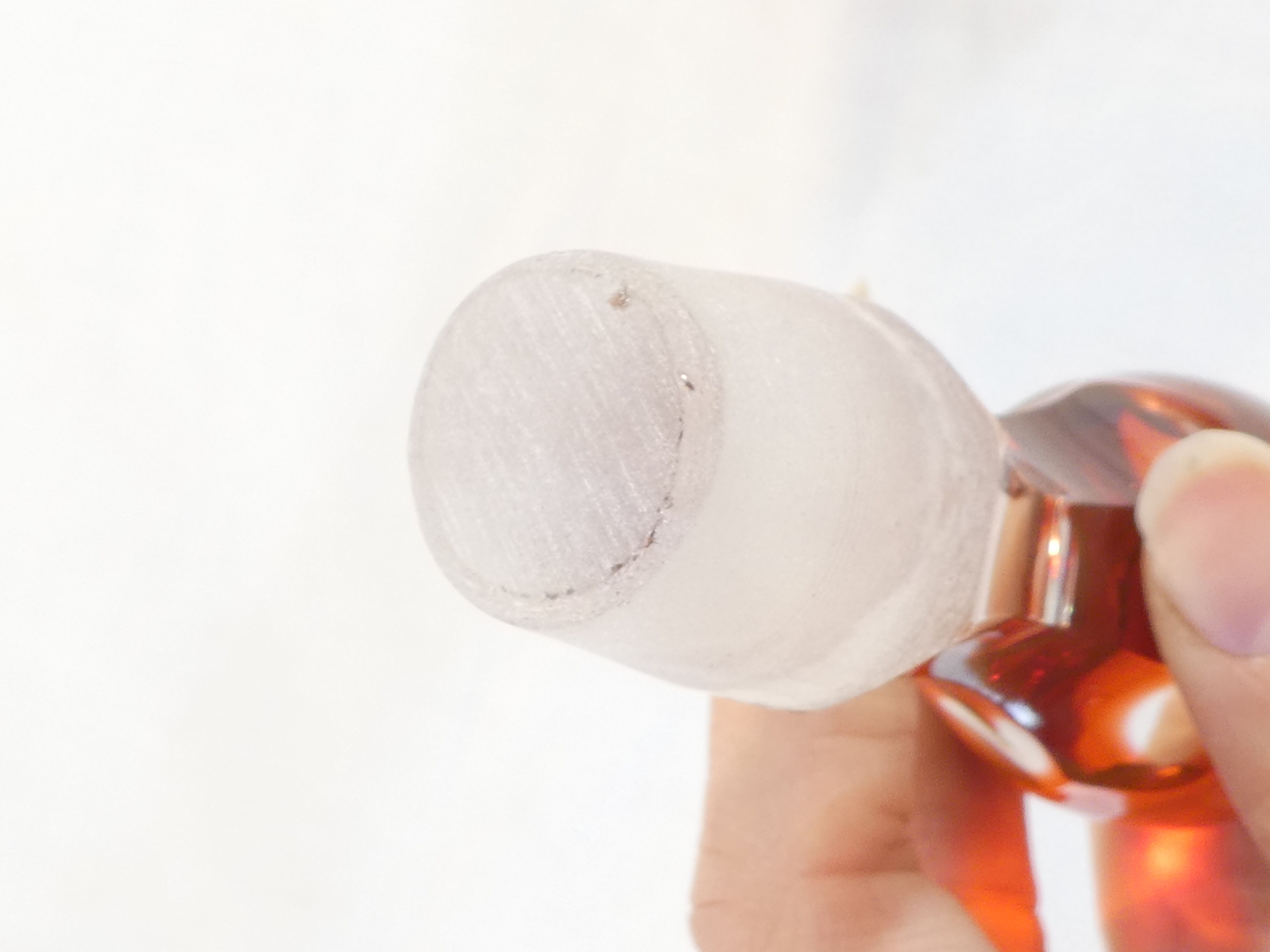 Amber pink Crystal Wine Decanter