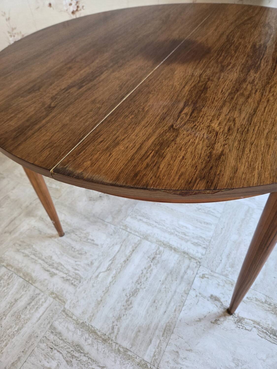 Vintage Rosewood Extendable Table