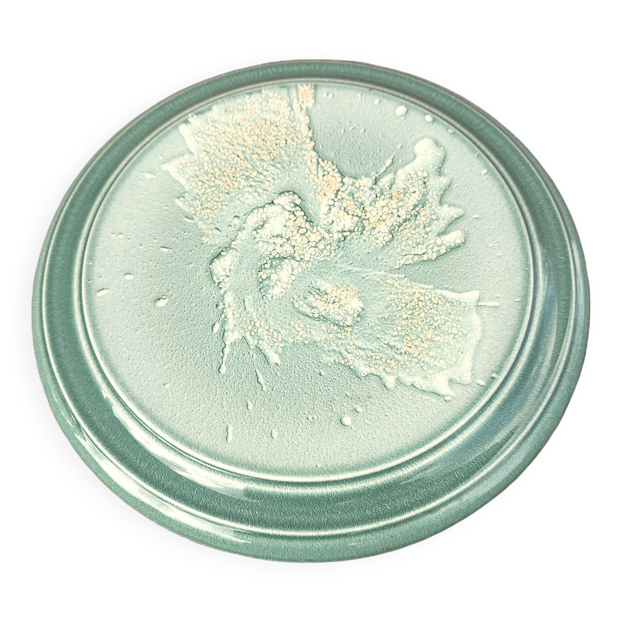 Ceramic trivet signed by Patrick Protet