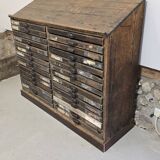 Printing cabinet circa 1900