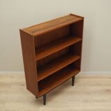 Bibliothèque en teck, design danois, années 1970, production : Danemark