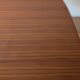 Table carrée teck scandinave extensible années 60