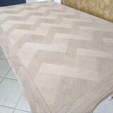 Renovated solid oak extendable table