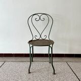 Wrought iron chair