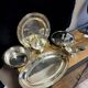 Tableware / silver plated metal / Shaped pieces (O): 6 pieces
