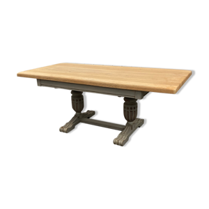 Table de ferme en chêne