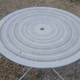 Wrought iron garden table 1900