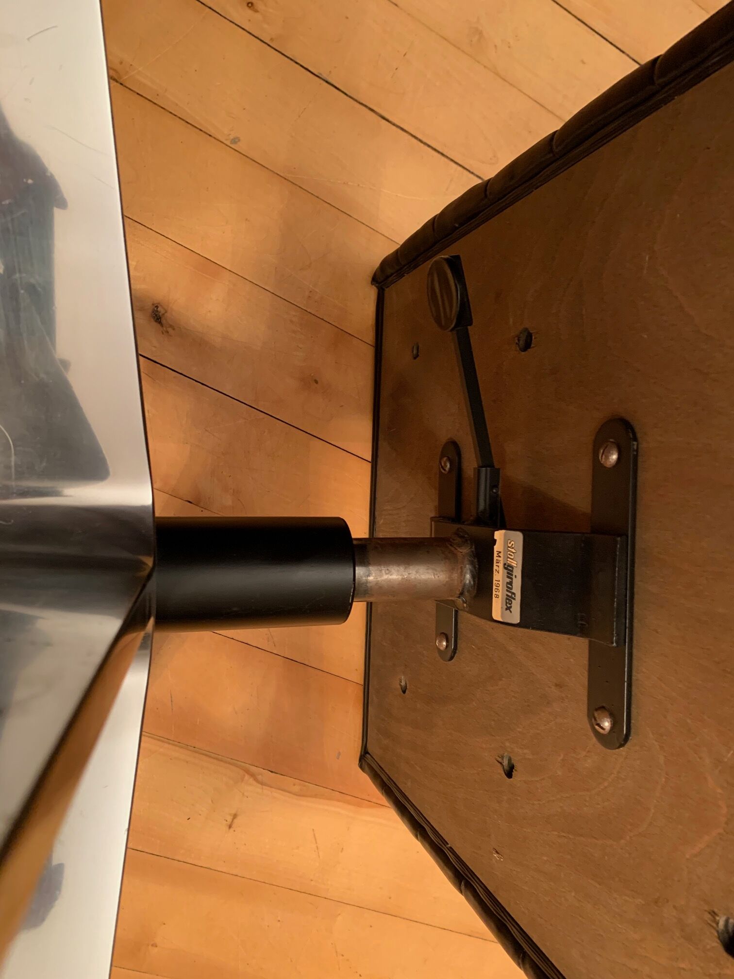 Stoll Giroflex footrest, designed by Martin Stoll, Germany, 1968