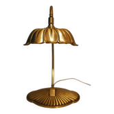 Magnificent bronze lamp by Lucas Rambouillet stone