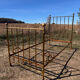 Antique brass bed with bars – Napoleon III style