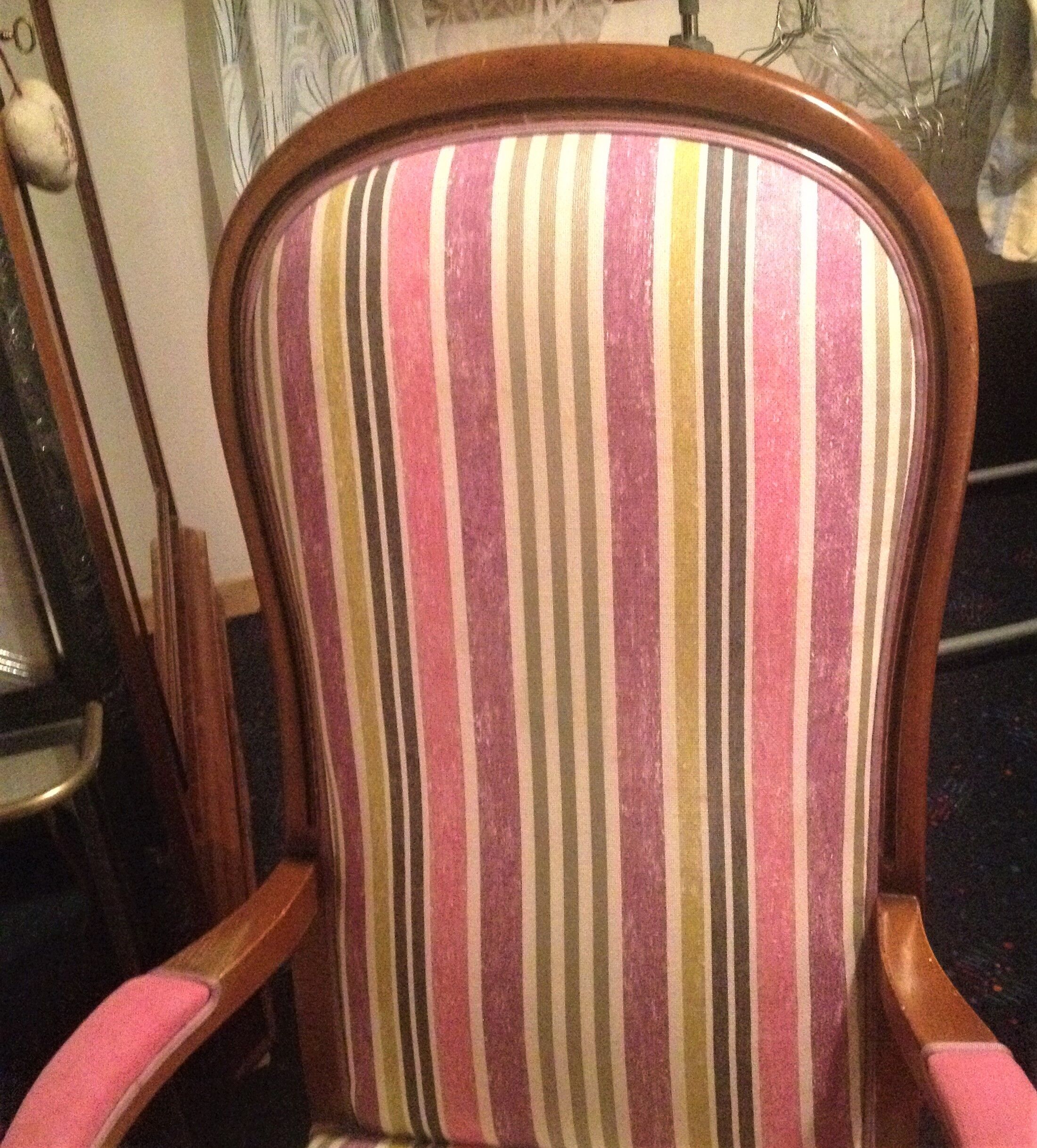 Relooked Voltaire armchair