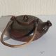 Signed vintage sandstone teapot