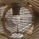 Vintage 1960 Scandinavian suspension light in wire and wood - 30 x 21 cm