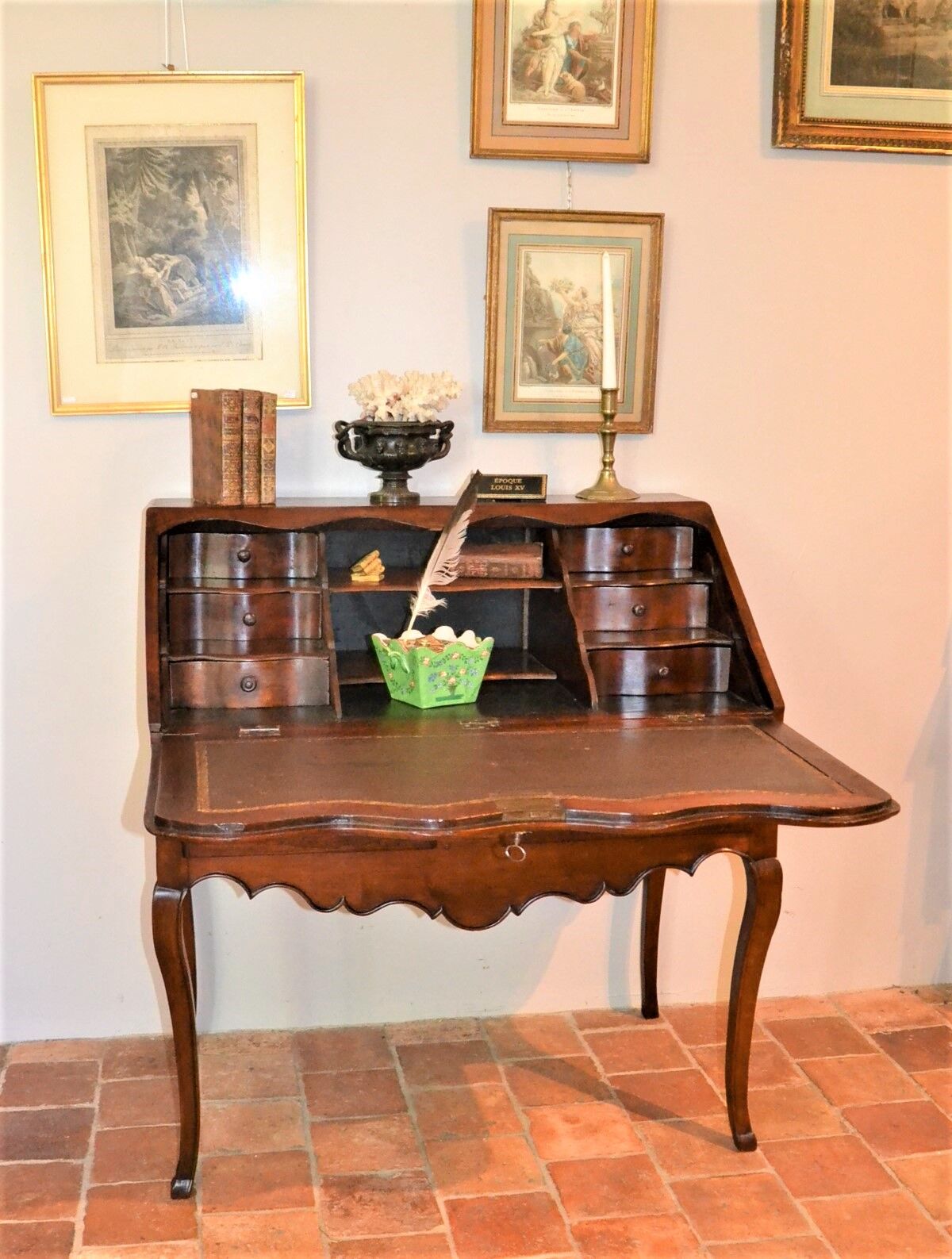 Louis XV period secretary