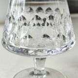 Lot 5 x Peill & Putzler Cognac Glasses. Mod. Granada. lead crystal