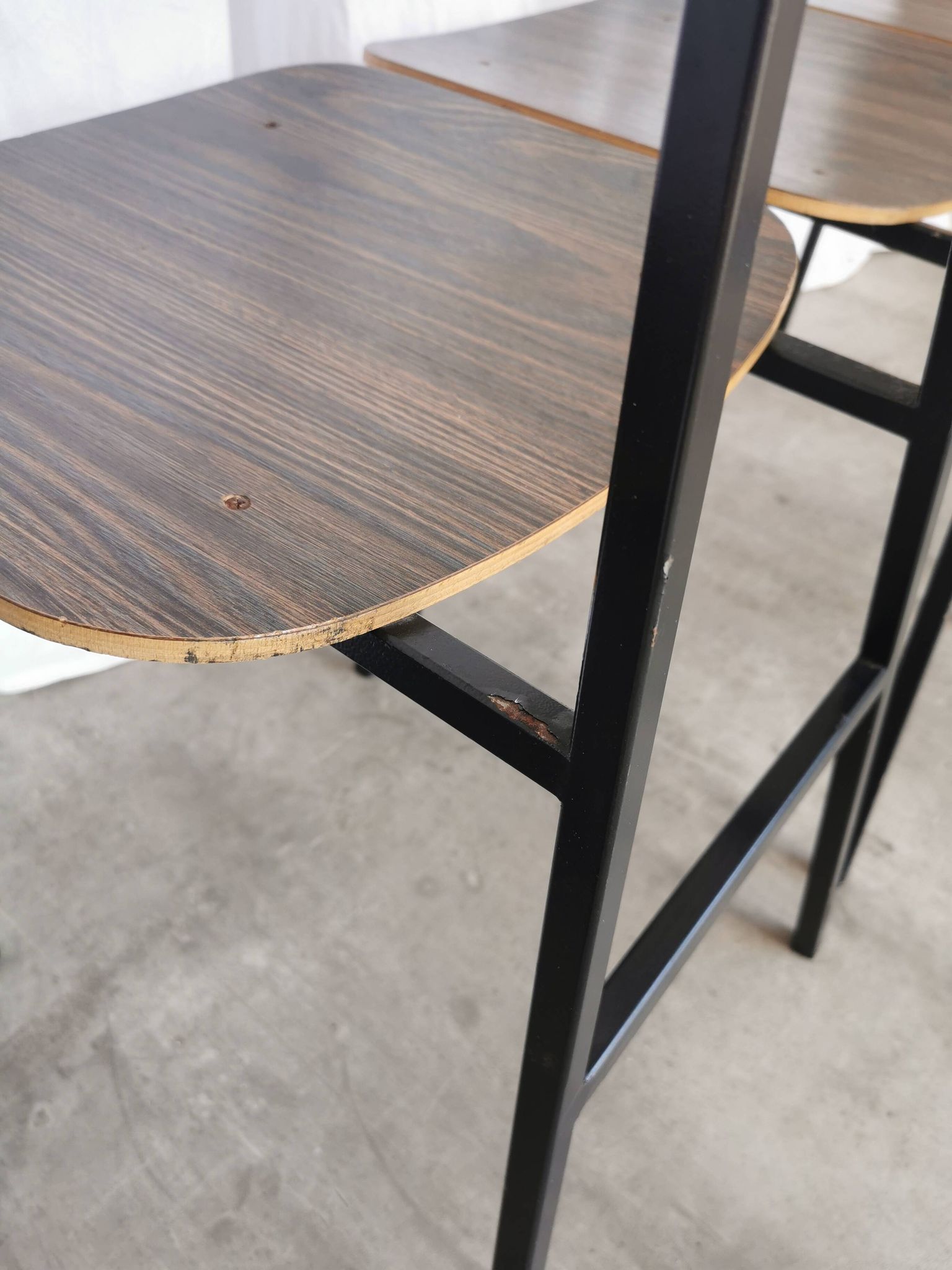 Vintage Industrial School Chairs - STOL Kamnik - 70s Yugoslavia - Set of 6