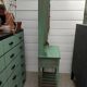 Vaisselier en bois vert
