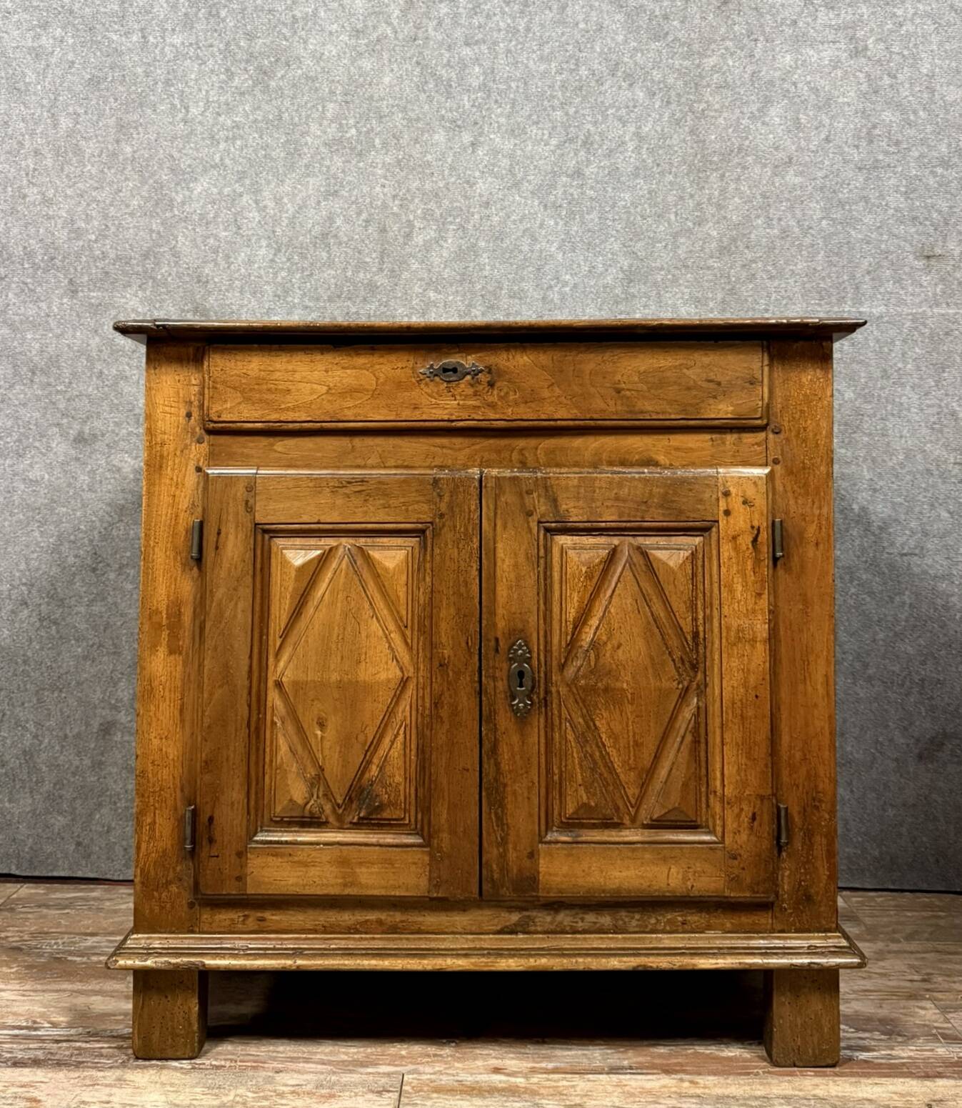 Louis XIII period sideboard in solid walnut