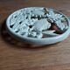 Cast iron fish trivet