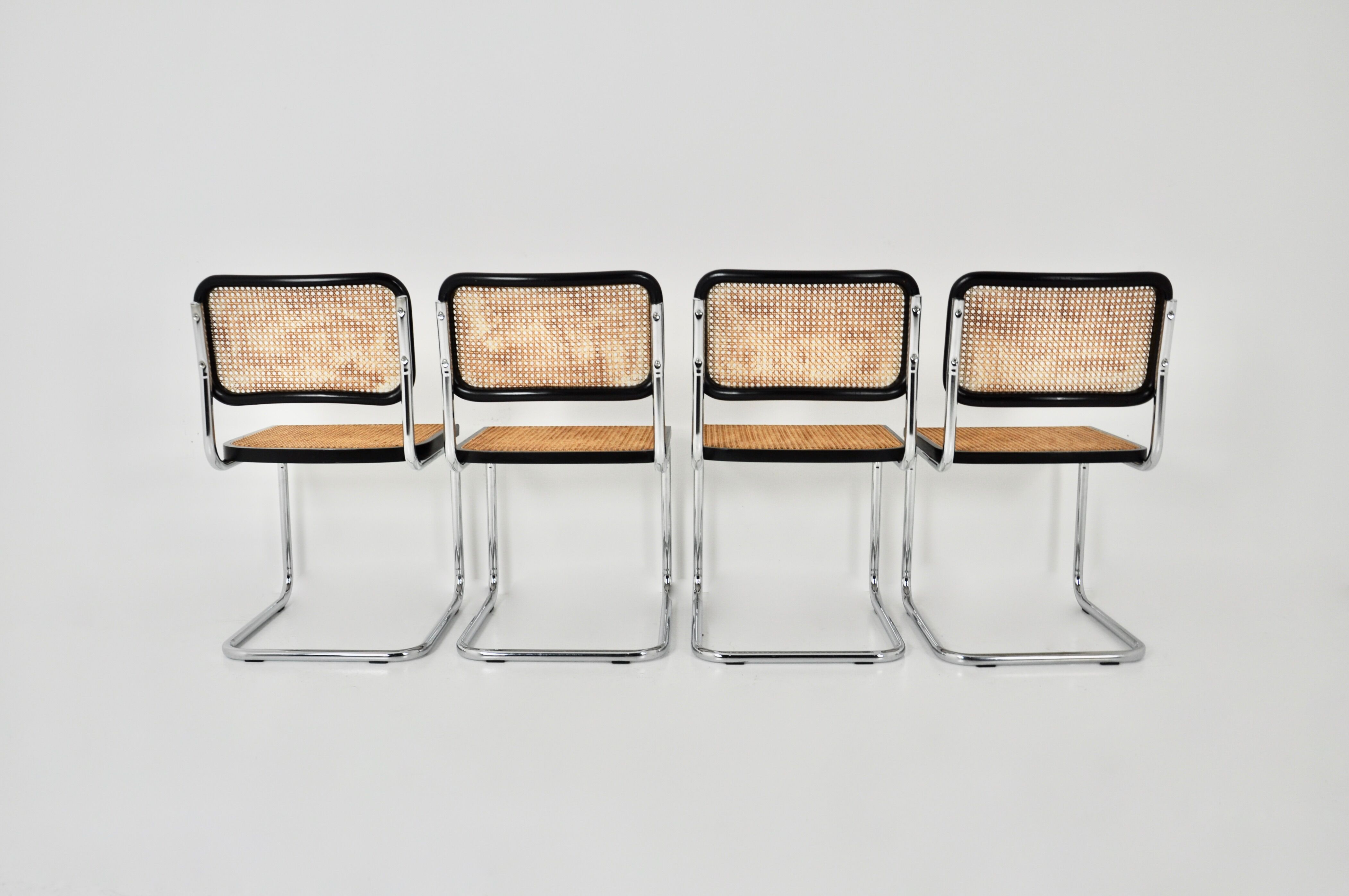 Dining chairs Style B32 by Marcel Breuer lot of 4