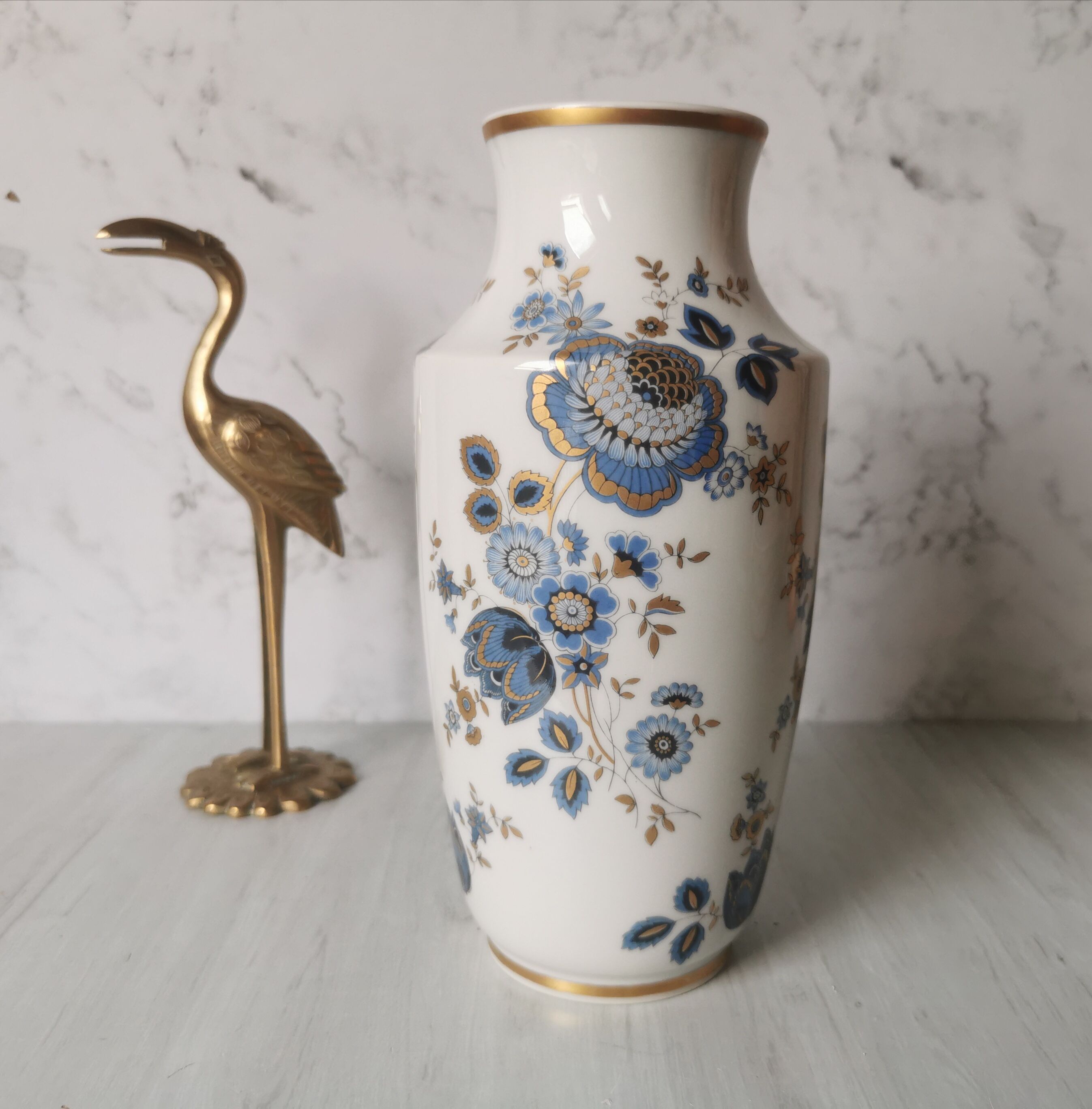 Vase flowers Limoges