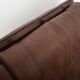 Brown leather sofa, Swiss design, 1970s