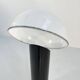 Black ciot floor lamp by ennio chiggio for lumenform, 1970
