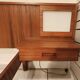 Vintage Scandinavian bed 2 seater 1960s
