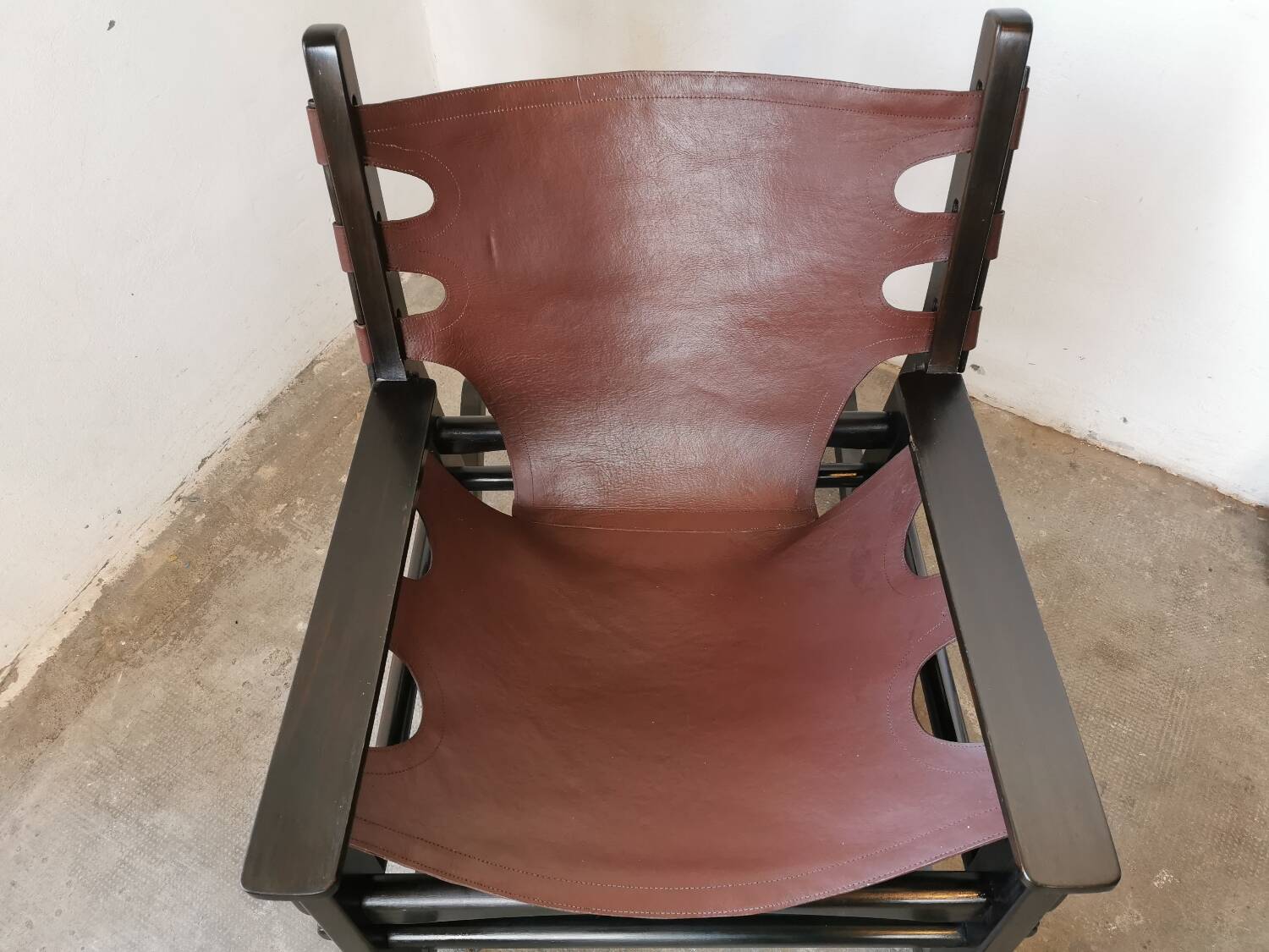 Brutalist rocking chair