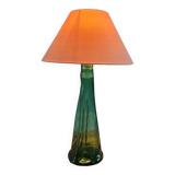 Blown glass lamp