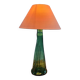 Blown glass lamp