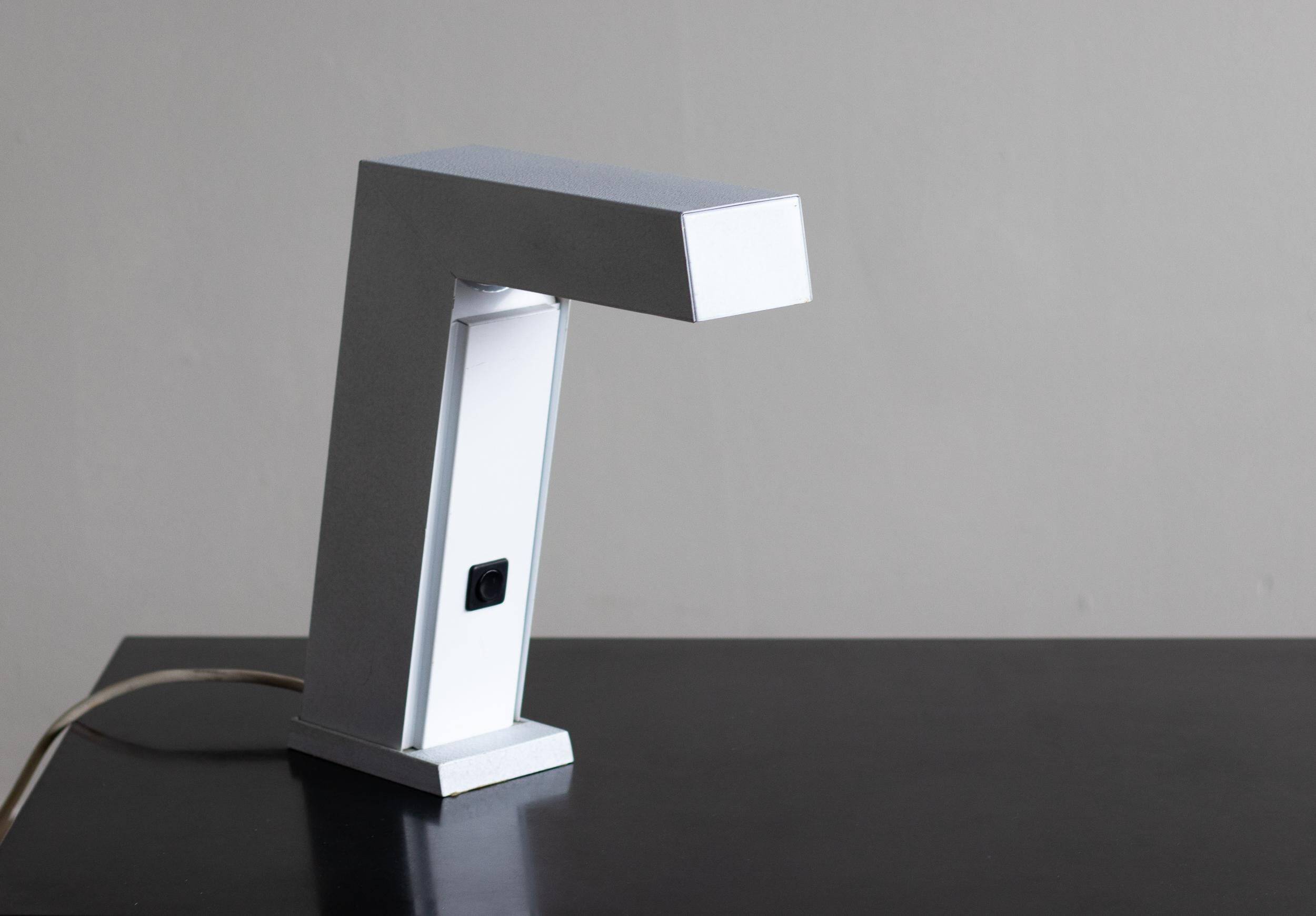 Work Sun desk lamp by Euro Licht, halogen, minimalist design, 1983