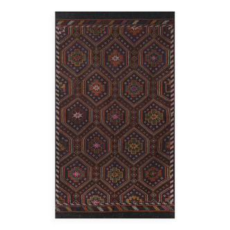 Tapis vintage turc de oushak tissé à la main 174x297 cm
