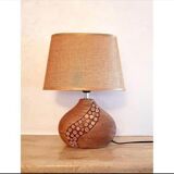 Table lamps rustic vintage lampshade