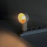 White Vintage Plug-in Lamp