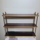 Vintage shelf to install or fix in formica and brass