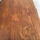Buffet parisien en bois ciré , 2  portes vitrées,  2 tiroirs