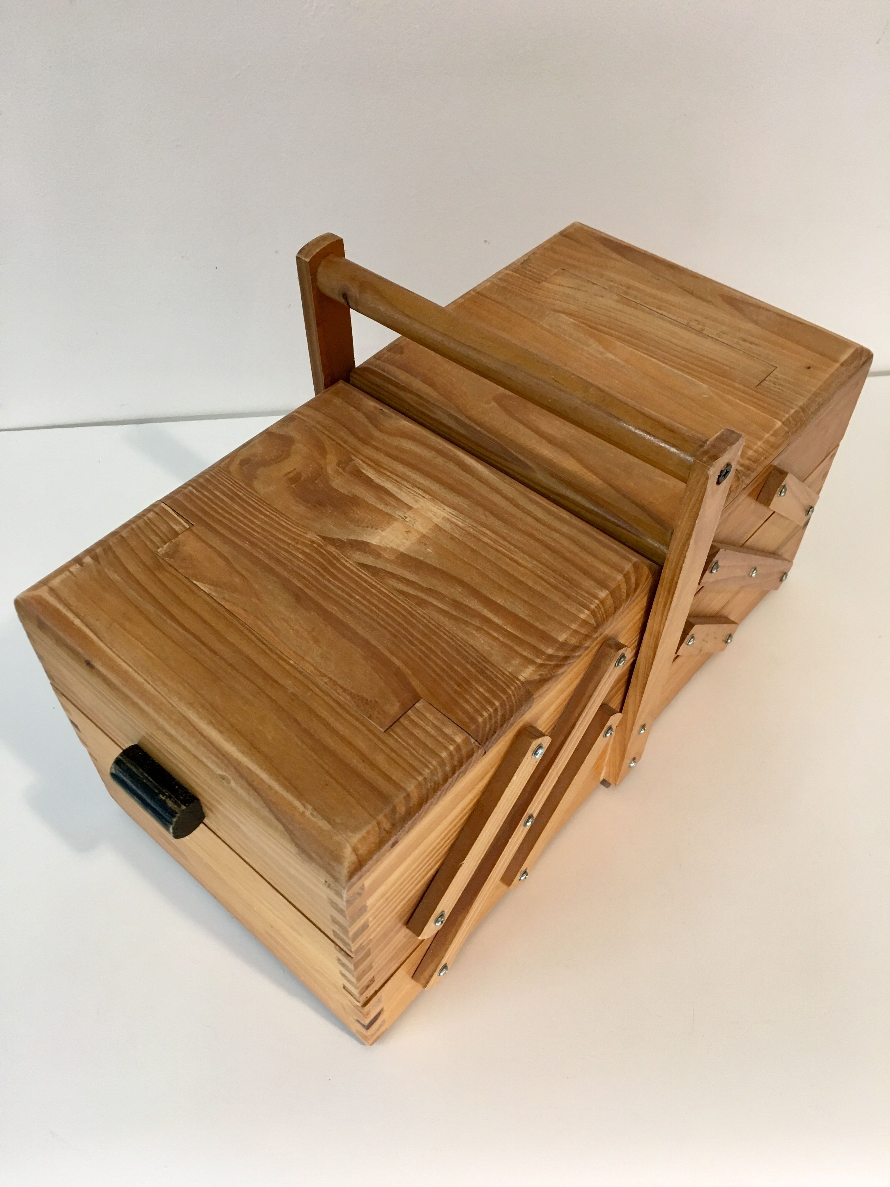 Vintage sewing basket